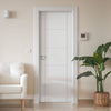 Ladder White Door - Laminated - Prefinished