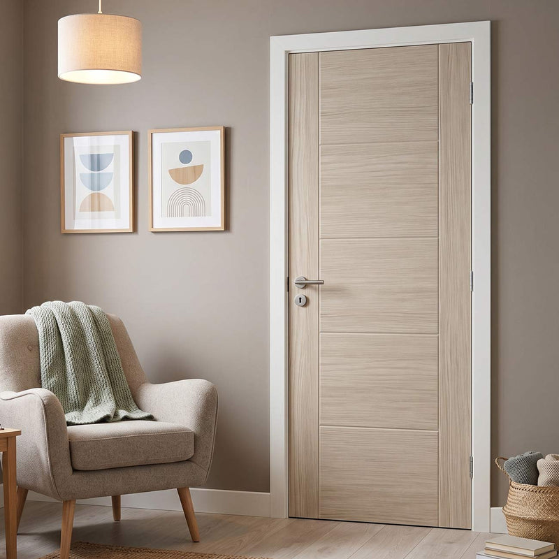 J B Kind Laminates Ivory Painted Door - Prefinished