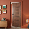 Laminate Vancouver Walnut Internal Door - Prefinished