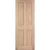 London Oak Panel Internal Door - Prefinished