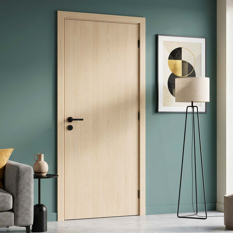 Made to Order Internal Door - Flush American Ash Veneer - Prefinished