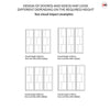 Diagram boards showing proportions