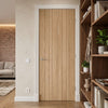 Montreal Oak Flush Internal Internal Door - Prefinished