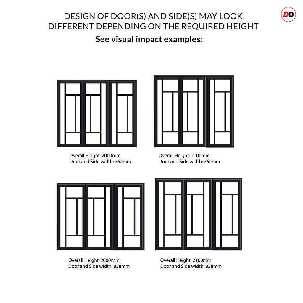 Diagram boards showing proportions