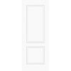 Moulded Berlin White 2 Panel Door - 1/2 Hour Fire Rated - Prefinished
