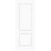 Moulded Berlin 2 Panel White Internal Door - Prefinished