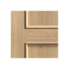 Murcia Oak Panel Internal Door - Prefinished