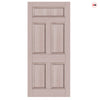 Exterior Victorian Nightingale Made to Measure 5 Panel Front Door - 45mm Thick - Seven Colour Options