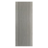 J B Kind Laminates Aria Grey Coloured Fire Internal Door Pair - 1/2 Hour Fire Rated - Prefinished
