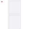 Adina Panel Solid Wood Internal Door Pair UK Made DD0107P - Cloud White Premium Primed - Urban Lite® Bespoke Sizes