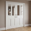 Nostalgia Malton Unglazed Internal Door Pair - White Primed