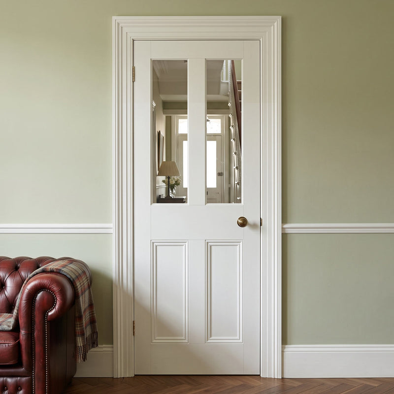 Nostalgia Malton Unglazed Internal Door - White Primed