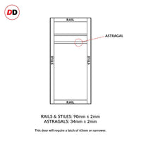 Eco-urban rails & stiles sizes diagram