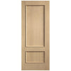 Murcia Oak Panel Internal Door - 1/2 Hour Fire Rated - Prefinished