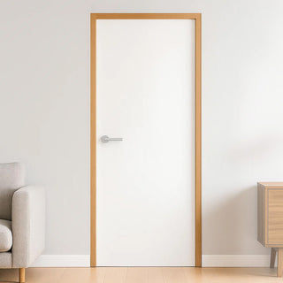 Image: Prefinished Fire Door Lining Set in Oak