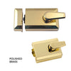 Roller Bolt Night Latch - 90 x 60 x 70mm - 3 Finishes