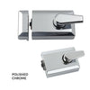 Roller Bolt Night Latch - 90 x 60 x 70mm - 3 Finishes
