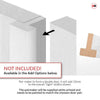 White Pairmaker to form a double doors will add 12mm to the overall width - NOT INCLUDED