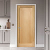 Pattern 10 Oak Panel Door - 1/2 Hour Fire Rated - Unfinished