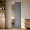 Pintado Slate Grey Single Evokit Pocket Door - Prefinished