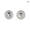 Milan Bathroom Round Thumb Turn - Polished Chrome