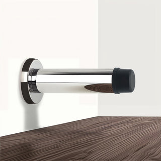 Image: Pro Wall Mounted Door Stop - Polished Stainless Steel - 30x70mm