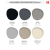 Prefinished Palermo Flush Door Pair - Choose Your Colour