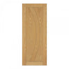 Top Mounted Black Sliding Track & Door - Ravello Oak Door - Prefinished