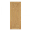 Top Mounted Black Sliding Track & Door - Ravello Oak Door - Prefinished