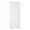 Ravello White Double Absolute Evokit Pocket Doors - White Primed