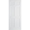 Regency White Primed 6 Panel Internal Door