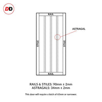 Eco-urban rails & stiles sizes diagram