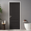 Sandringham Panel Internal Door - Black Prefinished