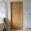 Seville Oak Panel Fire Internal Door - 1/2 Hour Fire Rated - Prefinished