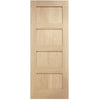 Friendly Value - Classic Oak Shaker Internal Door - Unfinished