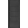 Shoreditch Black Double Evokit Pocket Doors - Prefinished - Urban Collection