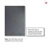 Cairngorm Slate Grey Grained Internal PVC Door