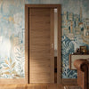 Sofia Walnut Veneer Single Evokit Pocket Door - Prefinished