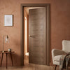 Sofia Walnut Veneer Internal Door - Prefinished