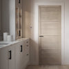 Soho Blonde Oak Panel Internal Door - Prefinished