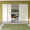 Telescopic Pocket Door Kit for Four Doors - Ermetika Staffetta Quad