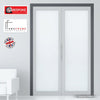 Oversize Thruframe Interior Bespoke Double Door Frames for Large Doors