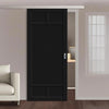 Single Sliding Door & Premium Wall Track - Eco-Urban® Sydney 5 Panel Door DD6417 - 6 Colour Options