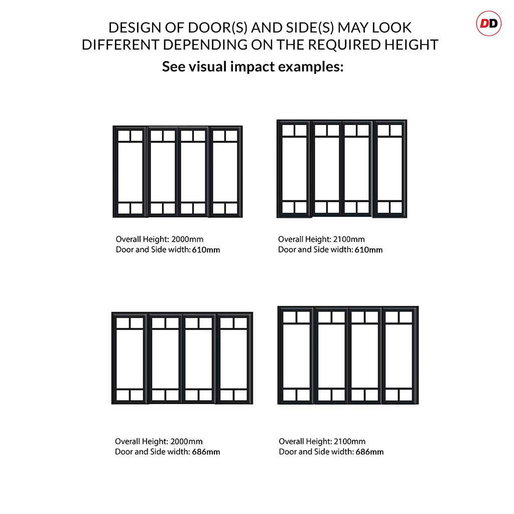 Diagram boards showing proportions
