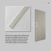 Fire Rated Internal Door - Sydney Light Grey Door - Laminated - Prefinished