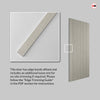 Sydney Light Grey Door - Laminated - Prefinished
