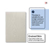 Washington Solid Grained 6 Panel Internal PVC Door - Suitable for Bathrooms