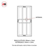 Eco-urban rails & stiles sizes diagram