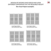 Diagram boards showing proportions