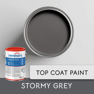 Image: Top Coat Paint for Our Premium Primed Internal and External Ranges - Eco-Urban®, Urban Lite®, Heritage®, Traditional® & Frames - Stormy Grey